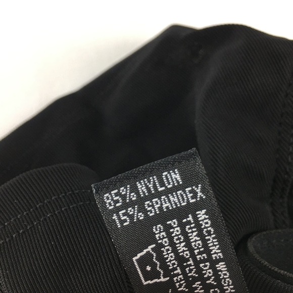 Male Power #156-095 Rib Slinky Panel Short, Men's Size XL - Black - Picture 5 of 6